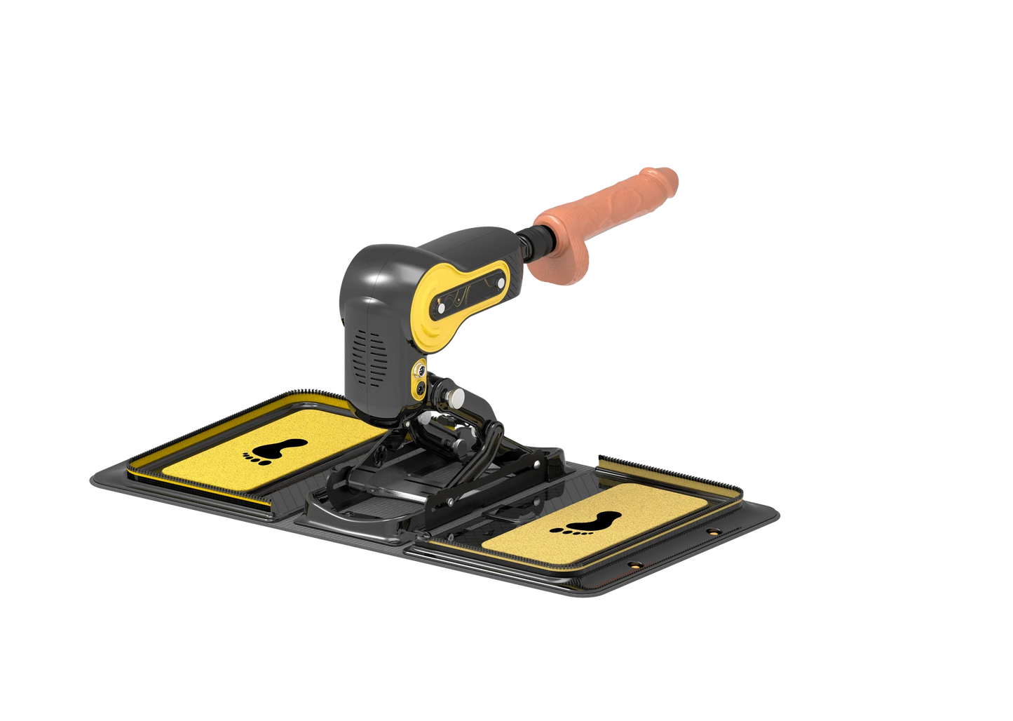 Sex machine "X8-MP3" with vibration and heating function