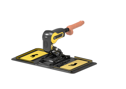 Sex machine "X8-MP3" with vibration and heating function